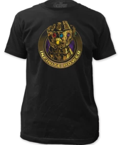 Impact Marvel Avengers Infinity War Thanos Gauntlet T-shirt