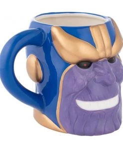 Vandor Marvel Avengers Thanos Premium 20 Oz. Sculpted Ceramic Mug