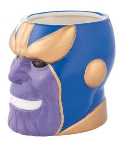 Vandor Marvel Avengers Thanos Premium 20 Oz. Sculpted Ceramic Mug