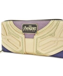 Loungefly Marvel Infinity Gauntlet Faux Leather Zip Wallet