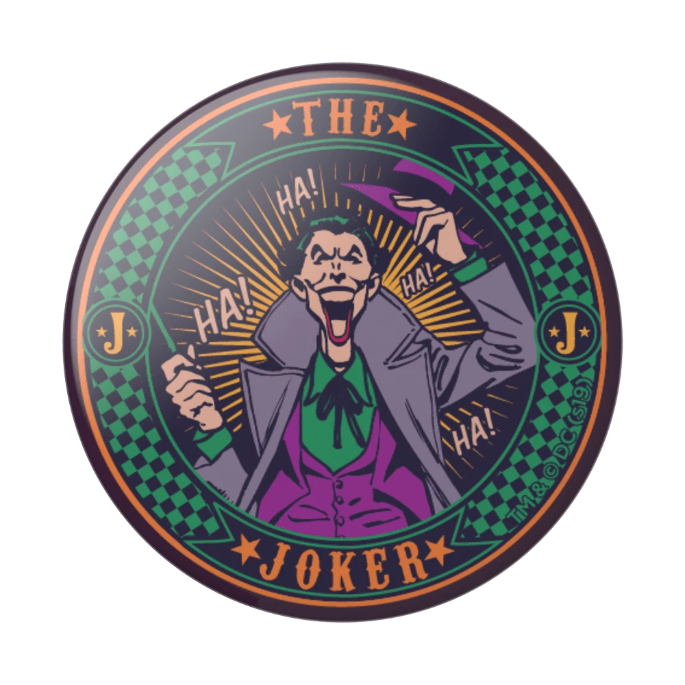 Pop Socket PopSocket - DC Comics - The Joker In Glossy Print 3 Pop Socket PopSocket - DC Comics - The Joker In Glossy Print