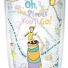Movies Tervis - Dr. Seuss - Oh The Places You'll Go Tumbler With Wrap, 16 Oz
