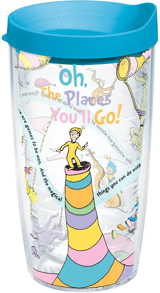 Movies Tervis - Dr. Seuss - Oh The Places You'll Go Tumbler With Wrap, 16 Oz 3 Movies Tervis - Dr. Seuss - Oh The Places You'll Go Tumbler With Wrap, 16 Oz