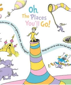 Movies Tervis - Dr. Seuss - Oh The Places You'll Go Tumbler With Wrap, 16 Oz