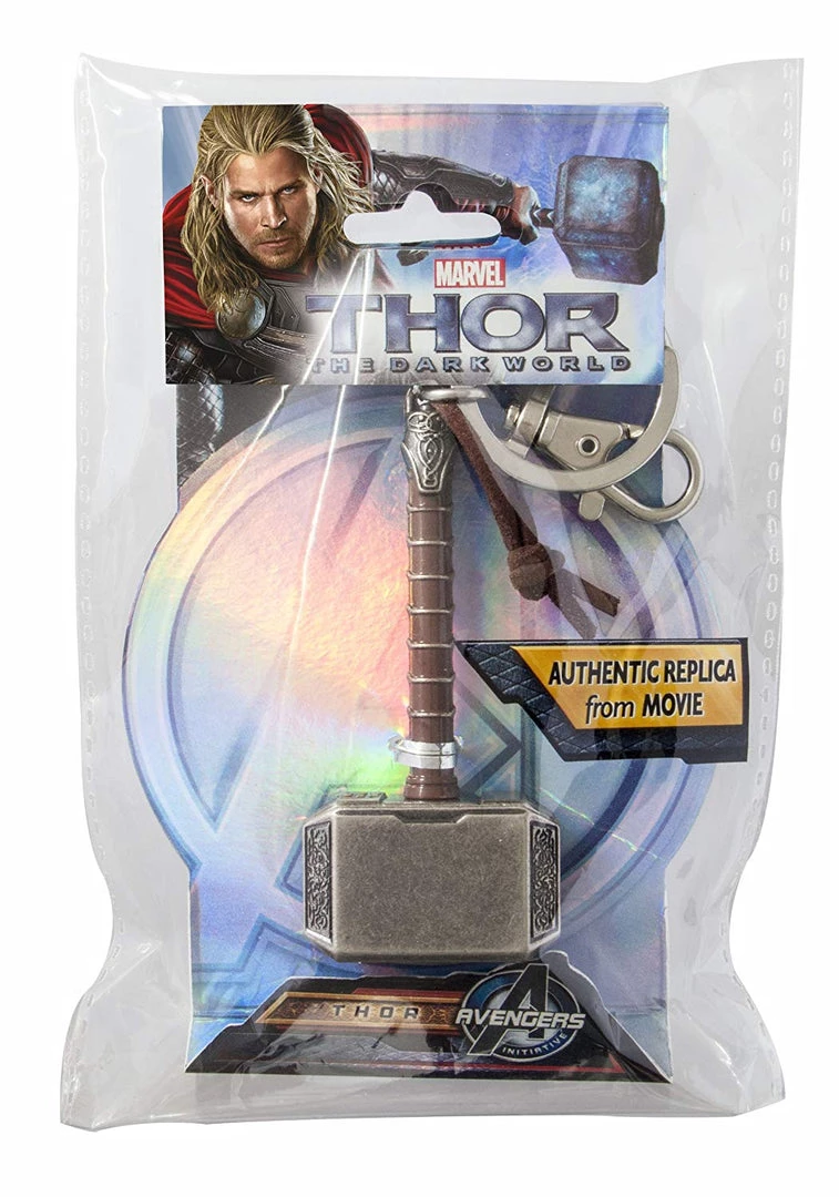 Monogram Thor Ragnarok Movie: Thor Hammer Pewter Keychain 4 Monogram Thor Ragnarok Movie: Thor Hammer Pewter Keychain