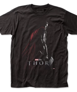 Impact Marvel Comics - Thor Profile Adult Fitted T-shirt