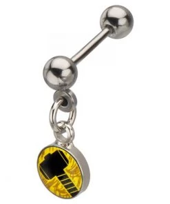 Body Vibe Marvel THOR Dangle Cartilage Earrings 18g 5/16 316L