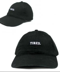 REX Hats "Tired." Adult Sized Unisex Dad-Hat - Adjustable Strap