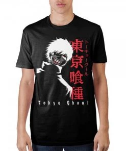 Bioworld Anime Tokyo Ghoul Character Mens Black Tee
