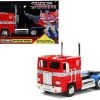 Toy Wonders Transformers Generation 1 Optimus Prime 1:24 Die Cast Vehicle Movies