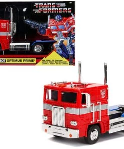 Toy Wonders Transformers Generation 1 Optimus Prime 1:24 Die Cast Vehicle Movies