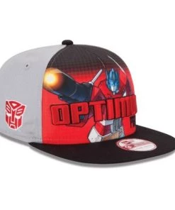 New Era Movies Transformers Optimus Prime Rival 9Fifty A-frame Sub Front Hat