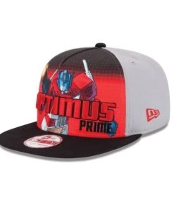 New Era Movies Transformers Optimus Prime Rival 9Fifty A-frame Sub Front Hat