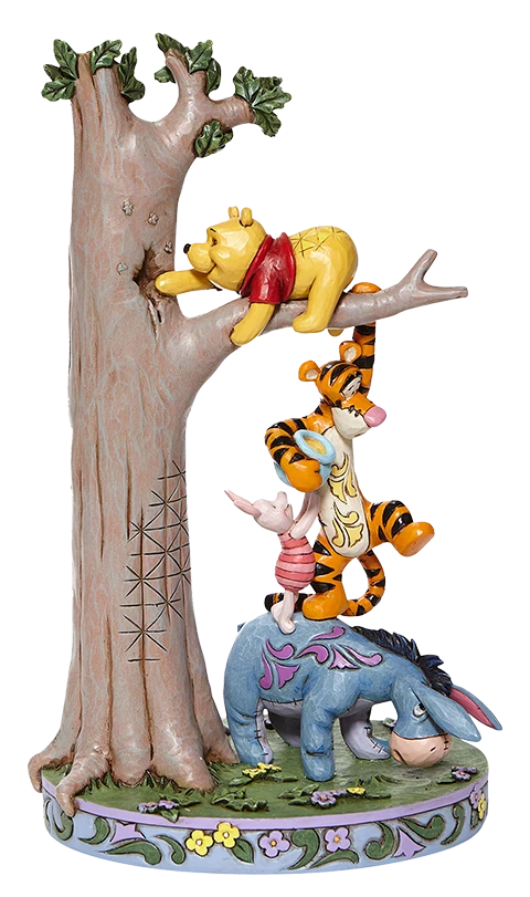 Enesco Winnie The Pooh And Friends Hundred Acre Caper Tree 3 Enesco Winnie The Pooh And Friends Hundred Acre Caper Tree