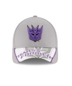 New Era Transformer Logo Scramble Grey 9Fifty Snapback Hat