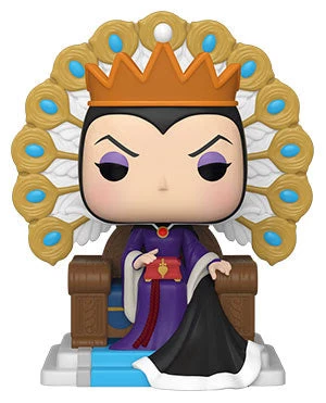 Funko POP Deluxe: Villains- Evil Queen On Throne Funko Pops! 3 Funko POP Deluxe: Villains- Evil Queen On Throne Funko Pops!