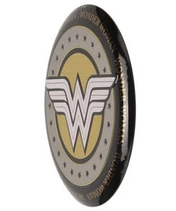 Open Road Brands Wonder Woman Embossed Tin Button Sign W/Knock Out