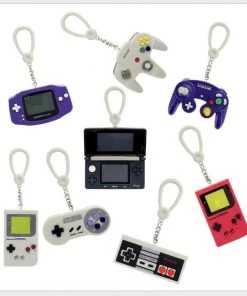 U.C.C. Distributing Nintendo Classic Consoles Backpack Buddies Rare Keychain Blind Bag Mystery Figures