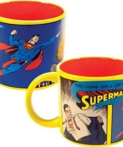 The Unemployed Philosophers Guild DC Comics Job For Superman Heat Changing 14 Oz. Mug