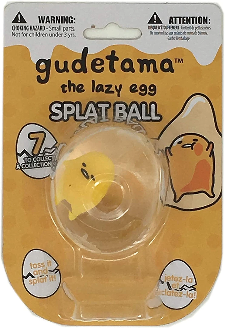 U.C.C. Distributing Gudetama By Sanrio The Lazy Egg Splat Ball 1 Random Toy Games 3 U.C.C. Distributing Gudetama By Sanrio The Lazy Egg Splat Ball 1 Random Toy Games