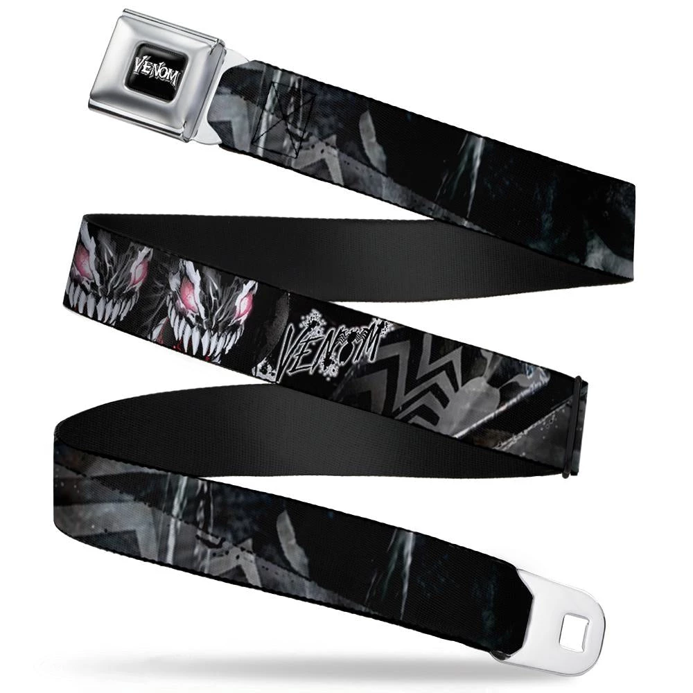 Buckle-Down Venom Expression Close-Up Seat Belt ADULT Buckles Belt 3 Buckle-Down Venom Expression Close-Up Seat Belt ADULT Buckles Belt