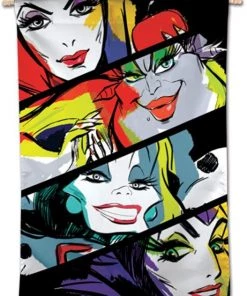 Wincraft Disney Villains Vertical Garden Flag