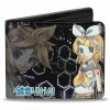 Buckle-Down Kagamine Rin + Kagamine Len Poses Honeycomb Bi-Fold Wallet 2 Buckle-Down Kagamine Rin + Kagamine Len Poses Honeycomb Bi-Fold Wallet