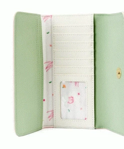 Loungefly Disney Bambi Spring Time Gingham Tri-fold Wallet 8 Loungefly Disney Bambi Spring Time Gingham Tri-fold Wallet