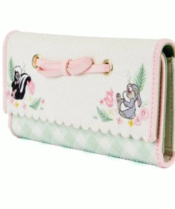 Loungefly Disney Bambi Spring Time Gingham Tri-fold Wallet