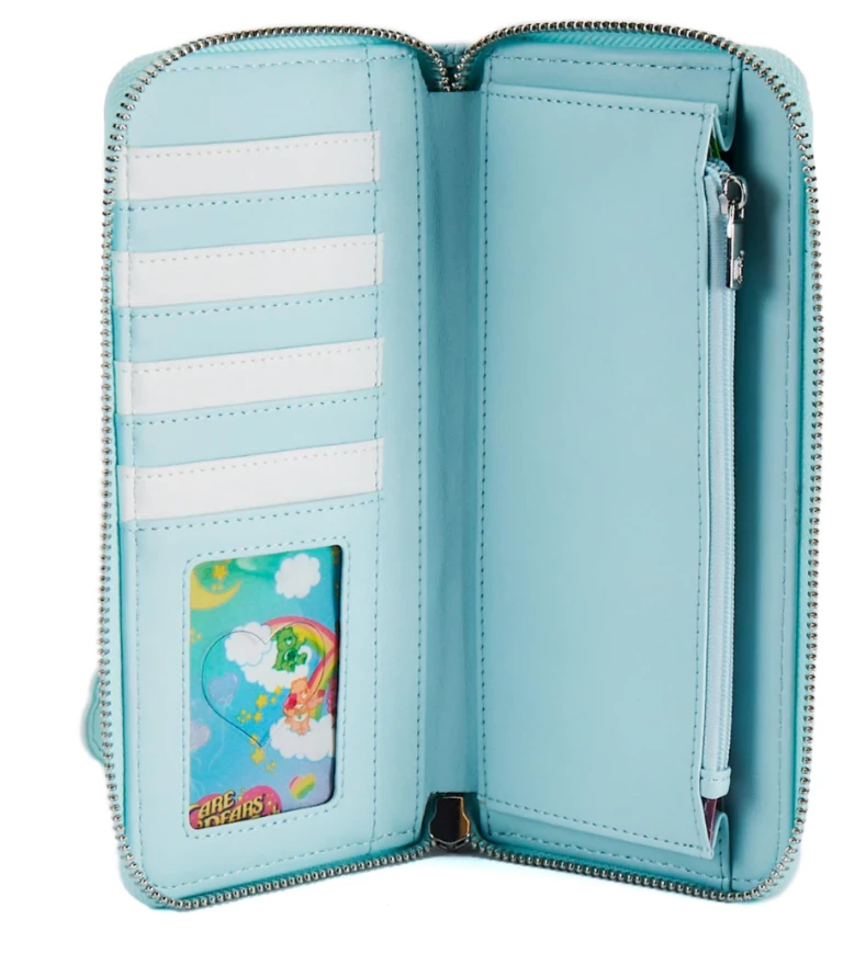Loungefly Care Bears 40th Anniversary Zip Around Wallet 4 Loungefly Care Bears 40th Anniversary Zip Around Wallet