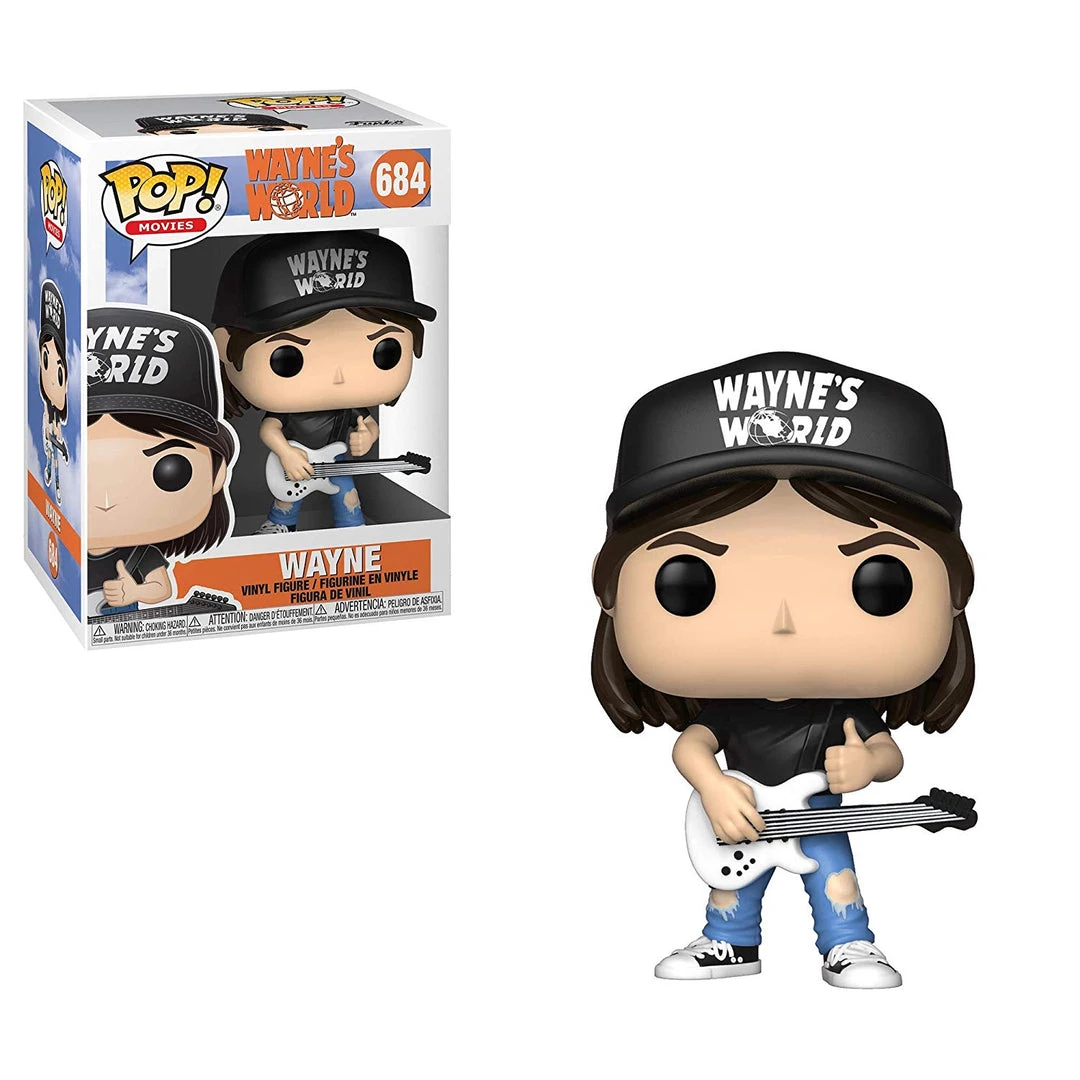 Funko Funko Pops! Pop Movies: Wayne's World - Wayne Collectible Figure 3 Funko Funko Pops! Pop Movies: Wayne's World - Wayne Collectible Figure