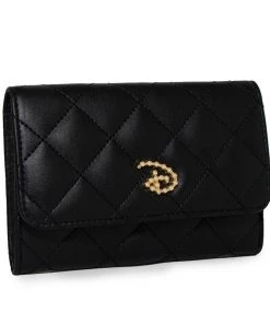 Buckle-Down Disney Signature D Logo Fold Over Women's Wallet