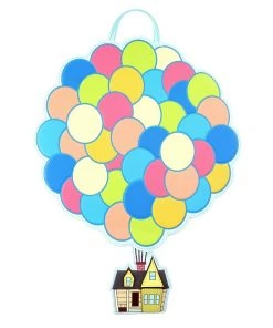Pixar's Up Balloon House Faux Leather Mini Backpack Loungefly 8 Pixar's Up Balloon House Faux Leather Mini Backpack Loungefly
