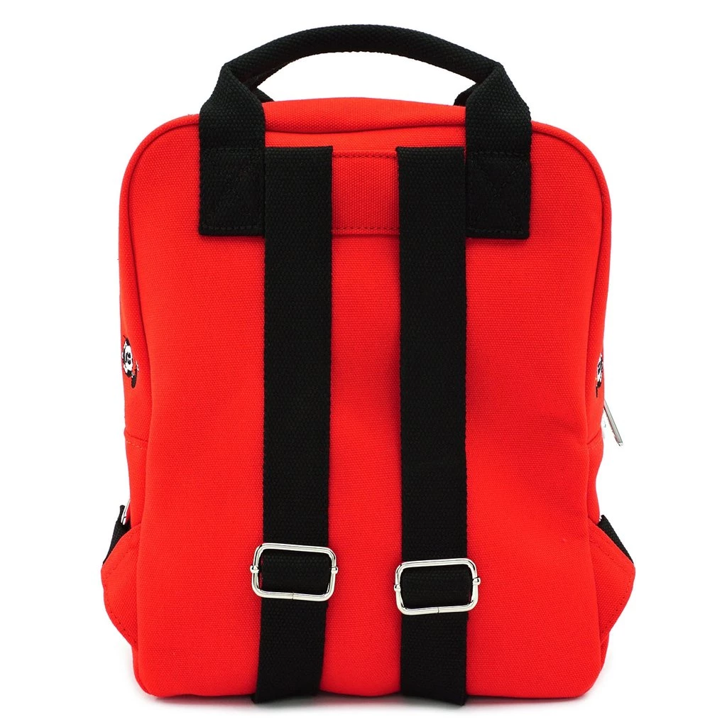 Positively Minnie AOP Canvas Embroidered Backpack Loungefly 4 Positively Minnie AOP Canvas Embroidered Backpack Loungefly