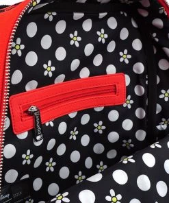 Positively Minnie AOP Canvas Embroidered Backpack Loungefly 9 Positively Minnie AOP Canvas Embroidered Backpack Loungefly