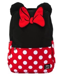 Minnie Mouse Cosplay Square Backpack Loungefly 8 Minnie Mouse Cosplay Square Backpack Loungefly