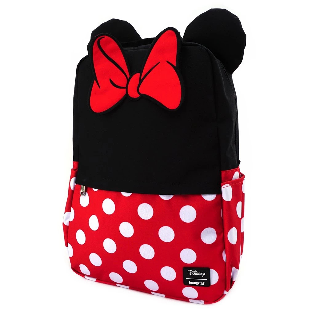 Minnie Mouse Cosplay Square Backpack Loungefly 3 Minnie Mouse Cosplay Square Backpack Loungefly