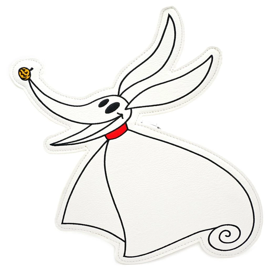 Loungefly Nightmare Before Christmas Zero Faux Leather Wristlet Body Bag 3 Loungefly Nightmare Before Christmas Zero Faux Leather Wristlet Body Bag