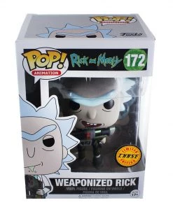 Rick And Morty - Weaponized Rick Chase Funko Pop With Pop Protector Funko Pops!