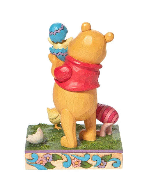 Enesco Disney Winnie The Pooh- Pooh & Piglet With Chick Figure 4 Enesco Disney Winnie The Pooh- Pooh & Piglet With Chick Figure