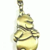 Monogram Disney- Winnie The Pooh Brass Keychain