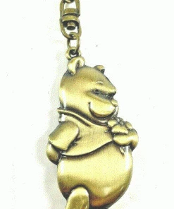 Monogram Disney- Winnie The Pooh Brass Keychain