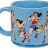 The Unemployed Philosophers Guild DC Comics Wonder Woman Through The Years Coffee Mug
