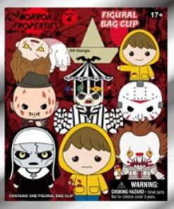 Monogram Warner Bros Horror Series 4 - 3D Foam Collectible Bag Clip In Blind Bag