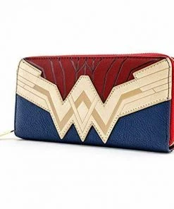 DC - Loungefly - Wonder Woman Saffiano Faux Leather Wallet