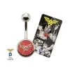 Body Vibe DC Comics Navel With Rainbow Sprinkled Wonder Woman Fixed Logo Charm