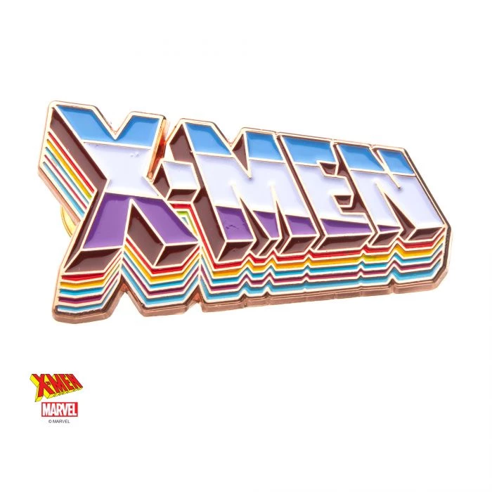 Body Vibe Marvel X-Men Text Symbol Enamel Pin 3 Body Vibe Marvel X-Men Text Symbol Enamel Pin