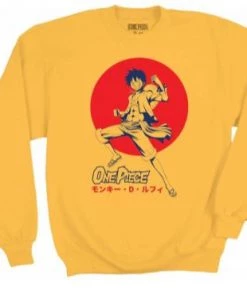 Ripple Junction One Piece Luff D. Monkey Yellow Long Sleeve