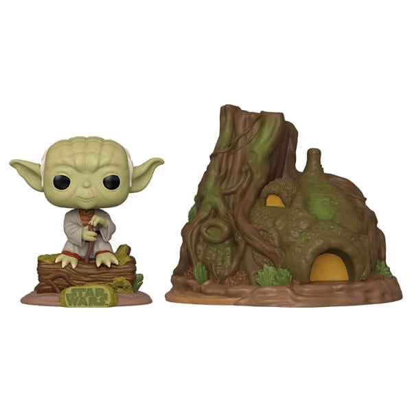 Funko Funko Pops! Pop Town: Star Wars - Yoda's Hut 3 Funko Funko Pops! Pop Town: Star Wars - Yoda's Hut