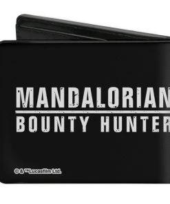 Buckle-Down Star Wars The Mandalorian Bounty Hunter Logo Full Bi-fold Wallet 7 Buckle-Down Star Wars The Mandalorian Bounty Hunter Logo Full Bi-fold Wallet
